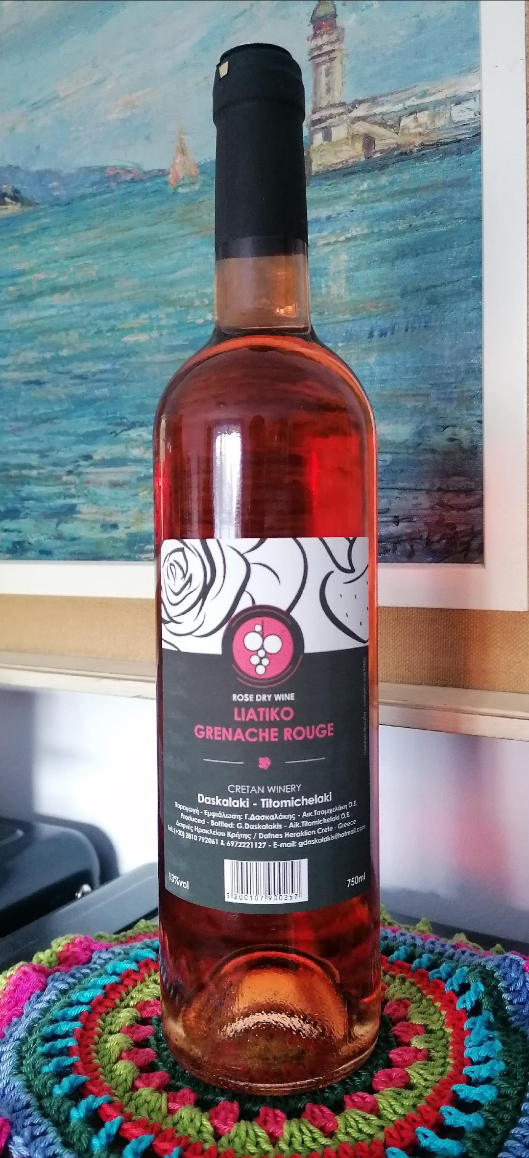 Wein aus Kreta rose 750 ml