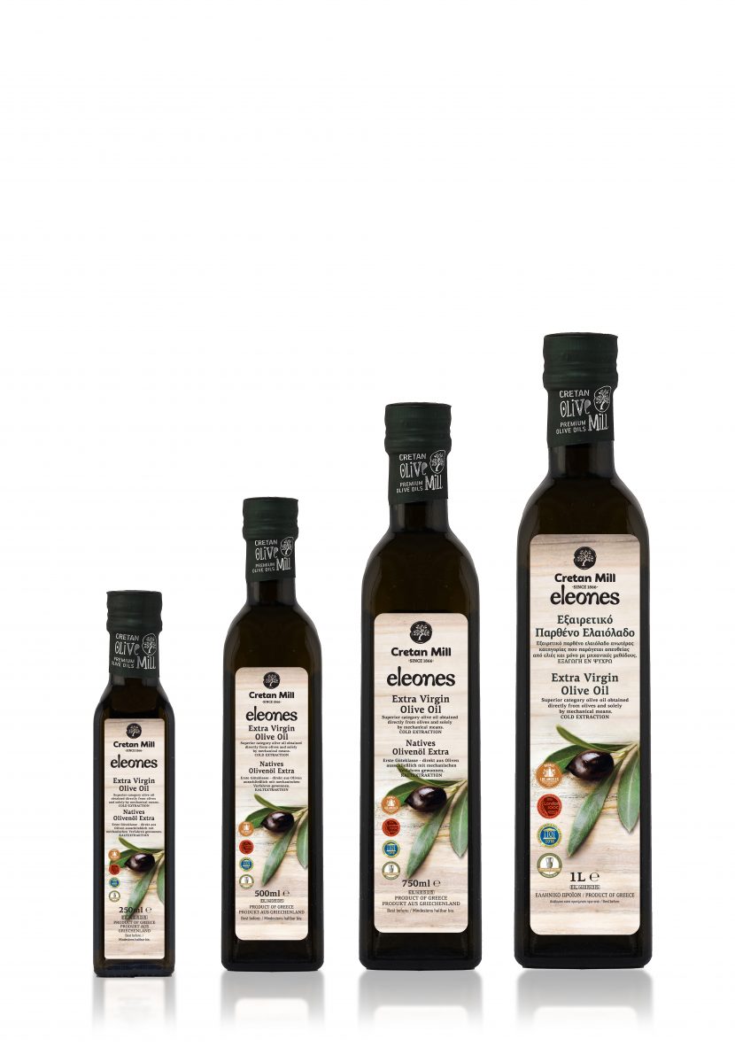 Eleones Extra Natives Olivenöl 1lt Marasca Flasche