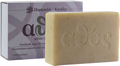 Athos Handgemachte Seife mit Orangen & Zimt