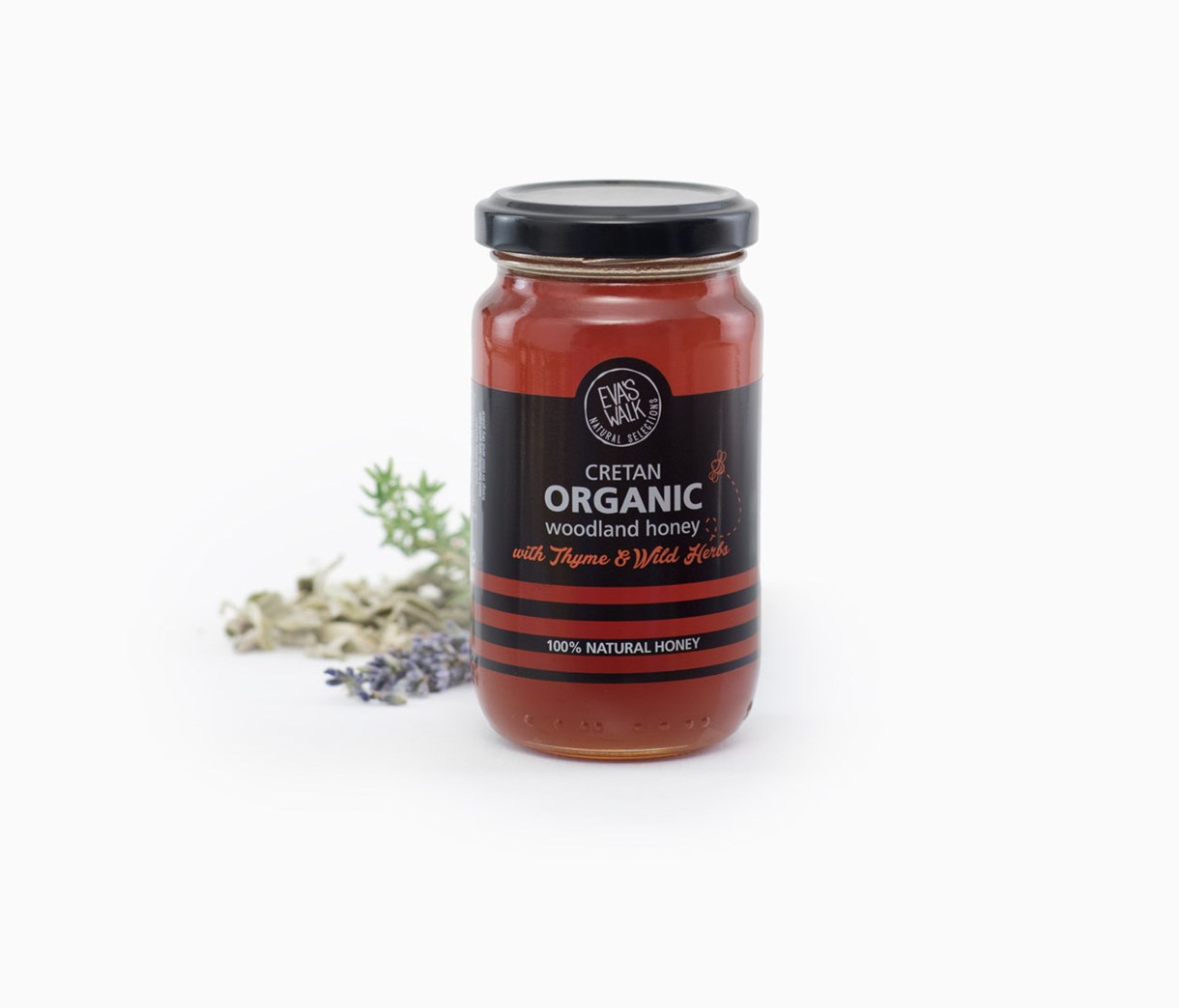 Eva's Walk Bio-Honig aus Kreta mit Thymian und Wildkräutern 300 g